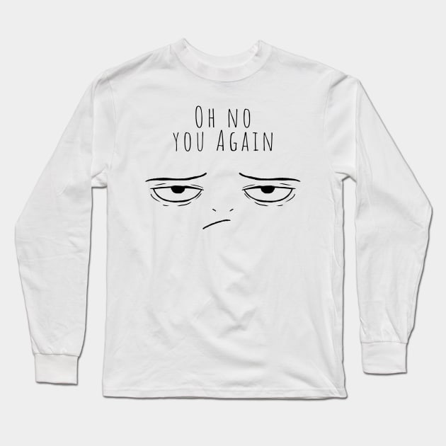 Oh No! Long Sleeve T-Shirt by Sons of Skull